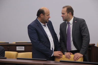 Ростислав Белых и  Алексей Кудрявцев Анита Гилева, ИА IrkutskMedia