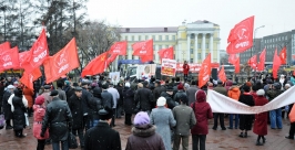 Годовщину Великой Октябрьской революции отметили коммунисты Иркутска Мария Оленникова