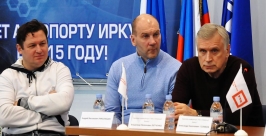 Звезды советского хоккея приземлились в Иркутске Оленникова Мария, IrkutskMedia