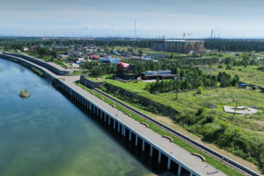 Как менялся Ангарск: новая набережная — одна из визитных карточек города