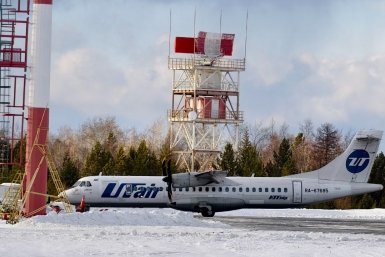 Самолёт из Иркутска в Усть-Кут приземлился на запасном аэродроме в Братске Аэропорт Братска