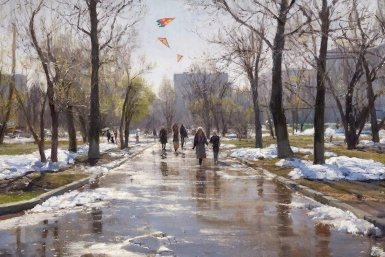 До +11°С потеплеет в Иркутской области 18 марта Kandinsky by Sber AI (18+)