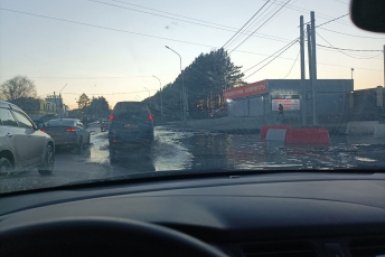 Известная лужа ИА IrkutskMedia