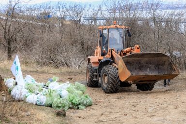 субботник, уборка мусора, свалка, вывоз мусора Евгений  Кулешов, ИА PrimaMedia.ru
