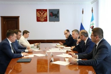 Игорь Кобзев встретился с новым управляющим Иркутским Сбербанком Пресс-служба правительства Иркутской области