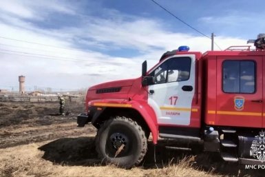 Житель Заларинского района случайно устроил крупный пожар при сжигании прошлогодней травы