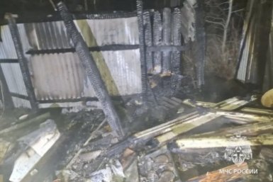 Пожар из-за непотушенного окурка унес жизнь мужчины в Иркутском округе
