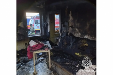 В Усольском районе женщина погибла при пожаре из-за замкнувшей проводки