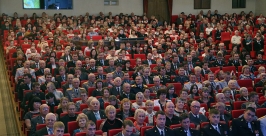 Торжественное собрание прошло в Музыкальном театре Мария Оленникова, IrkutskMedia