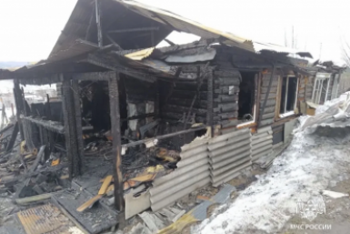 Аварийный режим электрооборудования привел к пожару в Бодайбо