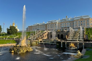 Санкт-Петербург, Питер, Петергоф, Петродворец, фонтаны Александр Шепырев, ИА UssurMedia