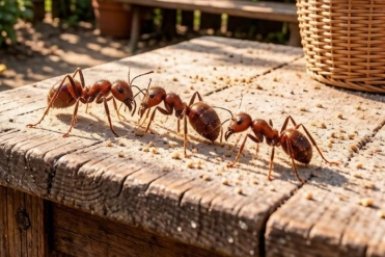 2 горсти на муравейник: Вредители маршируют вон с вашей дачи - тлю уносят с собой