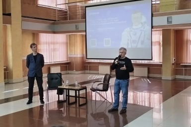 В Приангарье Герой России Андрей Борисенко раскрыл правду о жизни в космосе