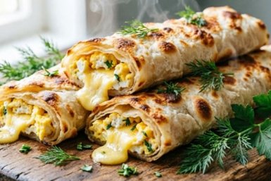 Завертоны в духовке: трём 2 продукта — и на лаваш: вкуснее пирожков, а готовить проще простого