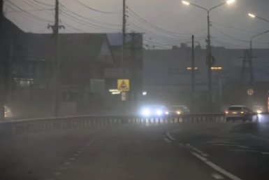 Пыльная буря обрушилась на Иркутск