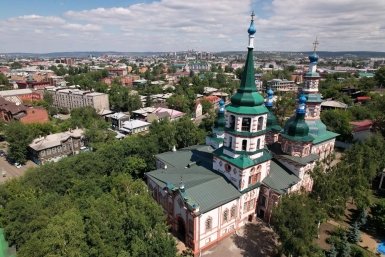 Настроение - сиять: ещё на трёх зданиях Иркутска появится вечерняя подсветка