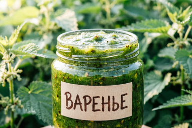Крапиву в мае собираю — и готовлю ароматное варенье: ничуть не хуже меда — тягучее, душистое, полезное