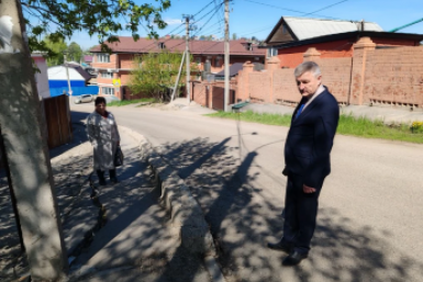 Депутат думы Иркутска оперативно отреагировала на обращение жителей предместья Рабочее дума Иркутска