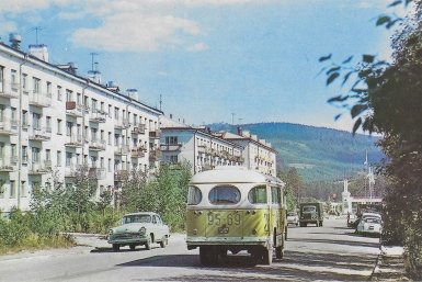 Чита в советское время Сайт: sovietpostcards, автор: А. Шапиро