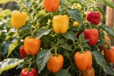Болгарский перец растит плоды вагонами: В июне даю ему "вкусняшку" из дрожжей