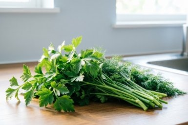 Зелень храню свежей по 3 недели — не сушу и не замораживаю: вкус, цвет и аромат на высоте — как только с грядки