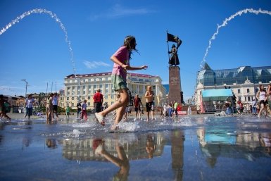 Жара и дождь ожидаются в Иркутске на предстоящей рабочей неделе