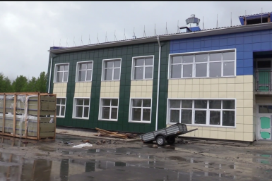 Строительство школы в Бодайбинском районе вышло на финишную прямую Администрация Бодайбо