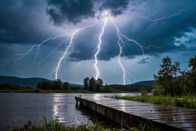 Грозы и ливни: синоптики рассказали о погоде в Иркутской области на выходных создано при помощи ИИ