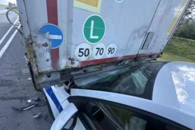 Двое полицейских пострадали в ДТП во время погони за нарушителем в Шелеховском районе
