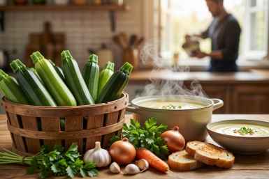Пора девать кабачки: легкий рецепт супа - вкусно, полезно, а главное - кабачки не пропадут