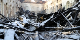 Пожар в ИВВАИУ Оленникова Мария, IrkutskMedia
