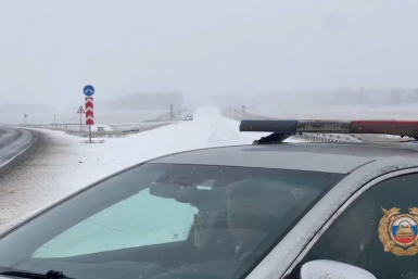 В снегопад советуют не ездить в направлении Иркутск - Слюдянка и обратно 22 октября