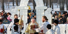 В областном центре оборудованы для купания две иордани Карпов Валентин для ИА IrkutskMedia