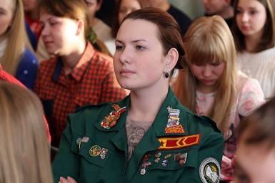 Боец студенческого отряда Мария Оленникова, IrkutskMedia