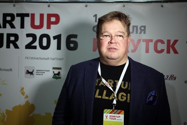 Пекка Вильякайнен, Советник Президента по работе со стартапами, Фонд "Сколково" Мария Оленникова, IrkutskMedia