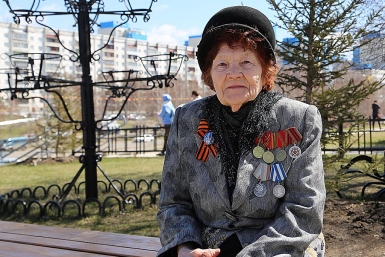 Ветеран ВОВ Мария Оленникова, IrkutskMedia