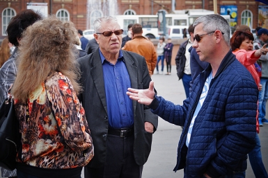 Митингующие Владислав Костин, ИА IrkutskMedia