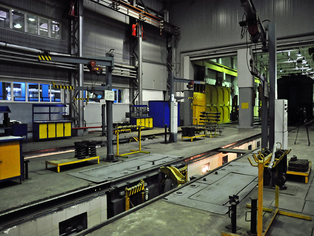  В депо проводят техническое обслуживание, Фото с места события собственное