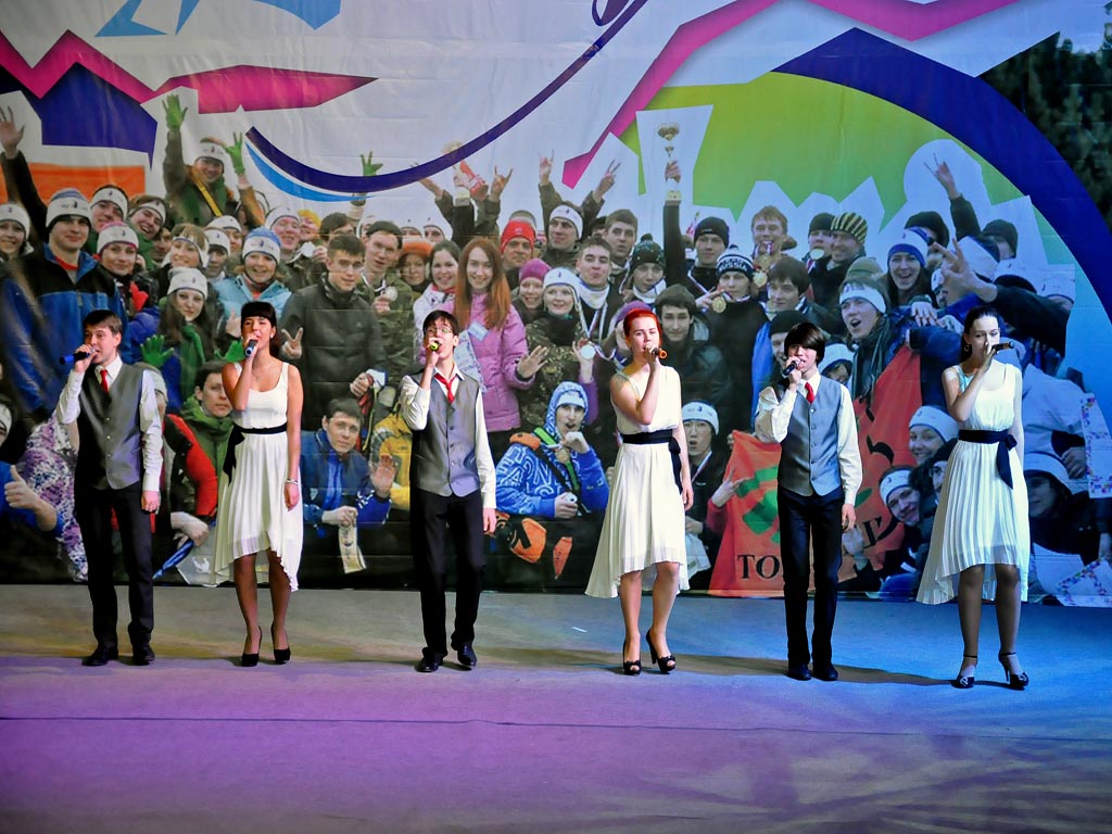 "СтудЗима" открылась в Иркутске, Фото с места события собственное