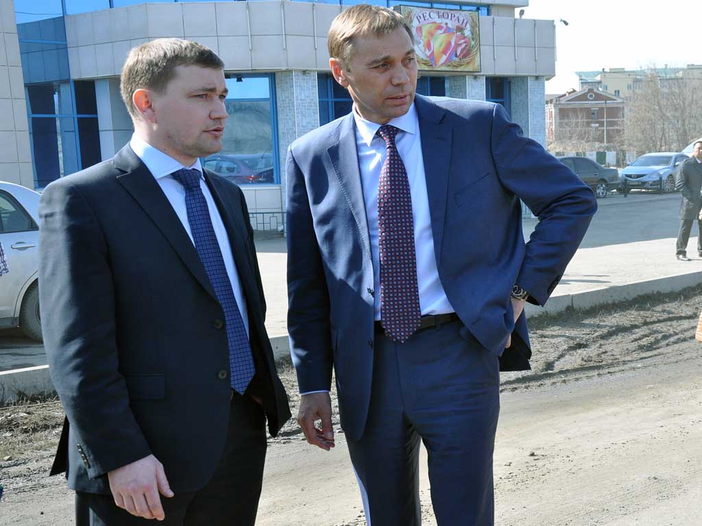 Виктор Кондрашов отправился оценить ямочный ремонт, Фото с места события собственное