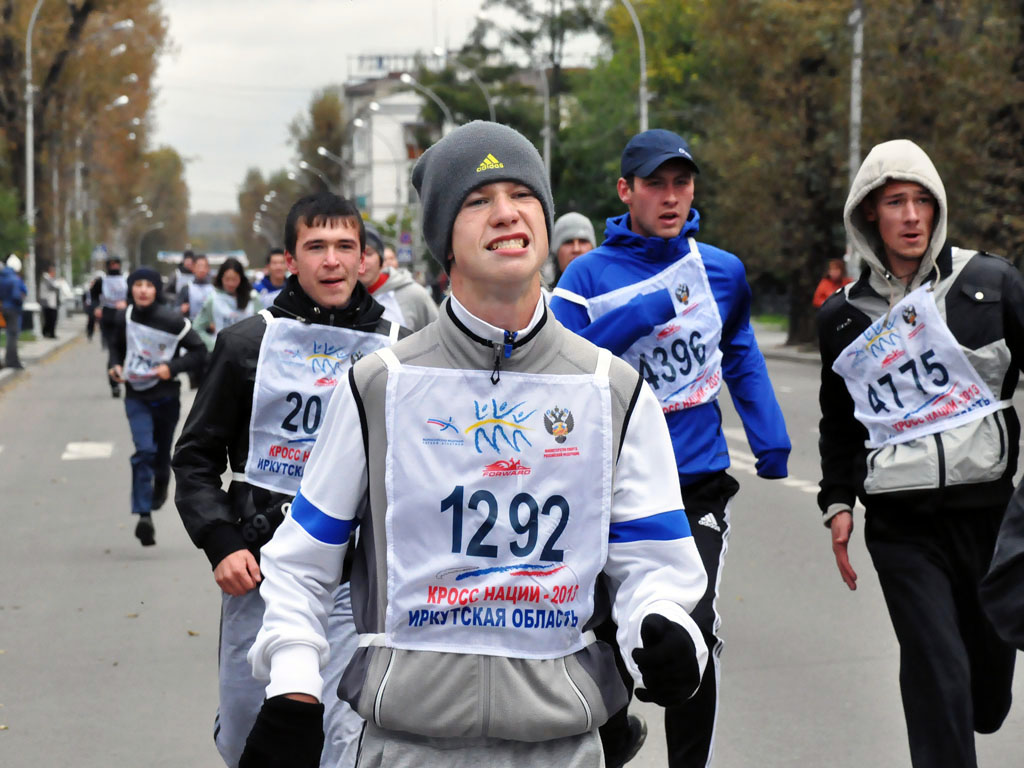 Регистрация на "Кросс наций - 2014" началась в Иркутске, Фото с места события собственное
