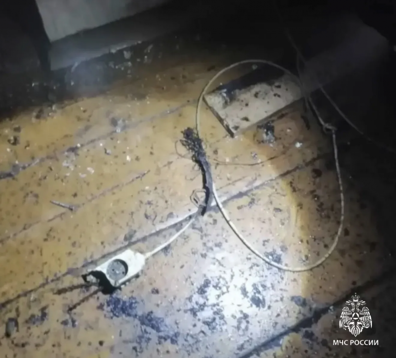 Пожар ГУ МЧС России по региону