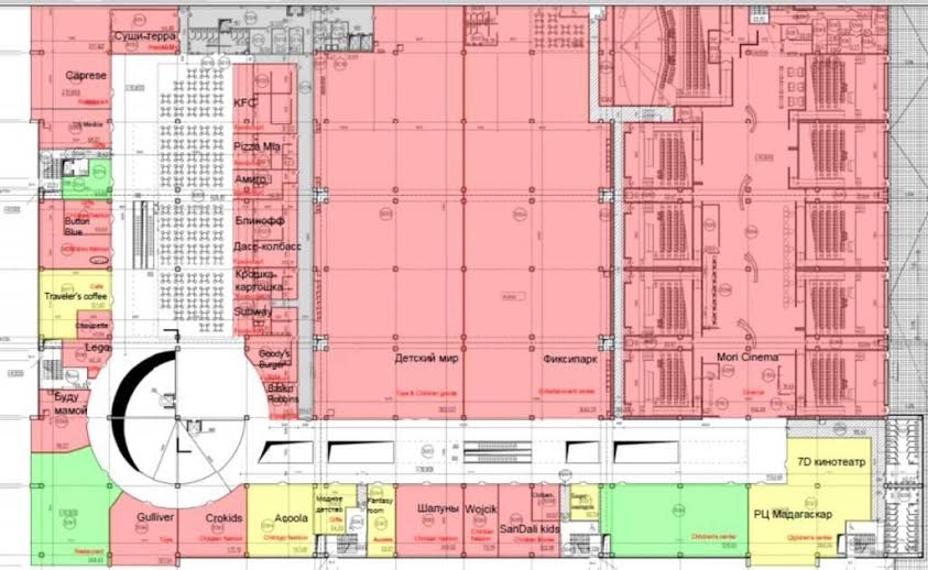 План расположения магазинов, Фото с места события из других источников