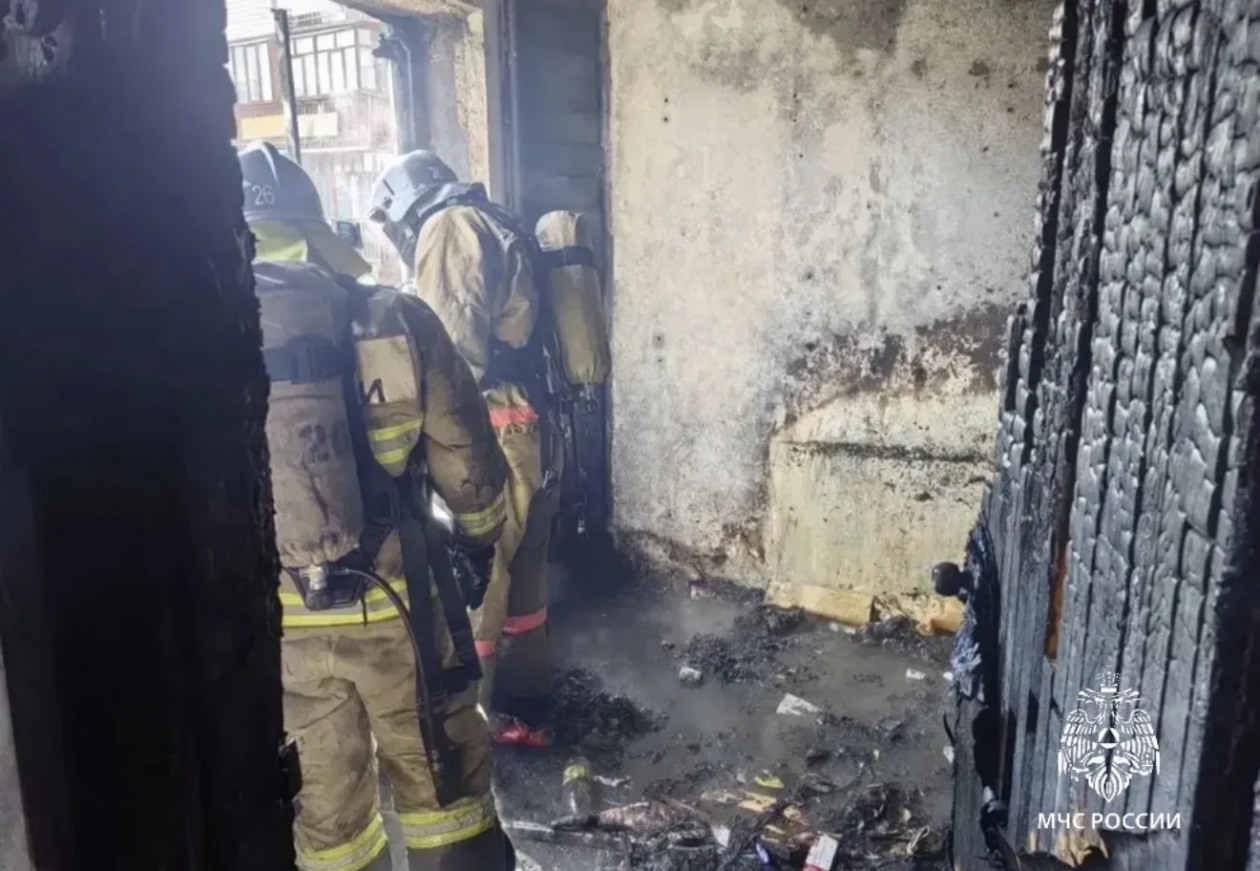 Пожар ГУ МЧС России по региону