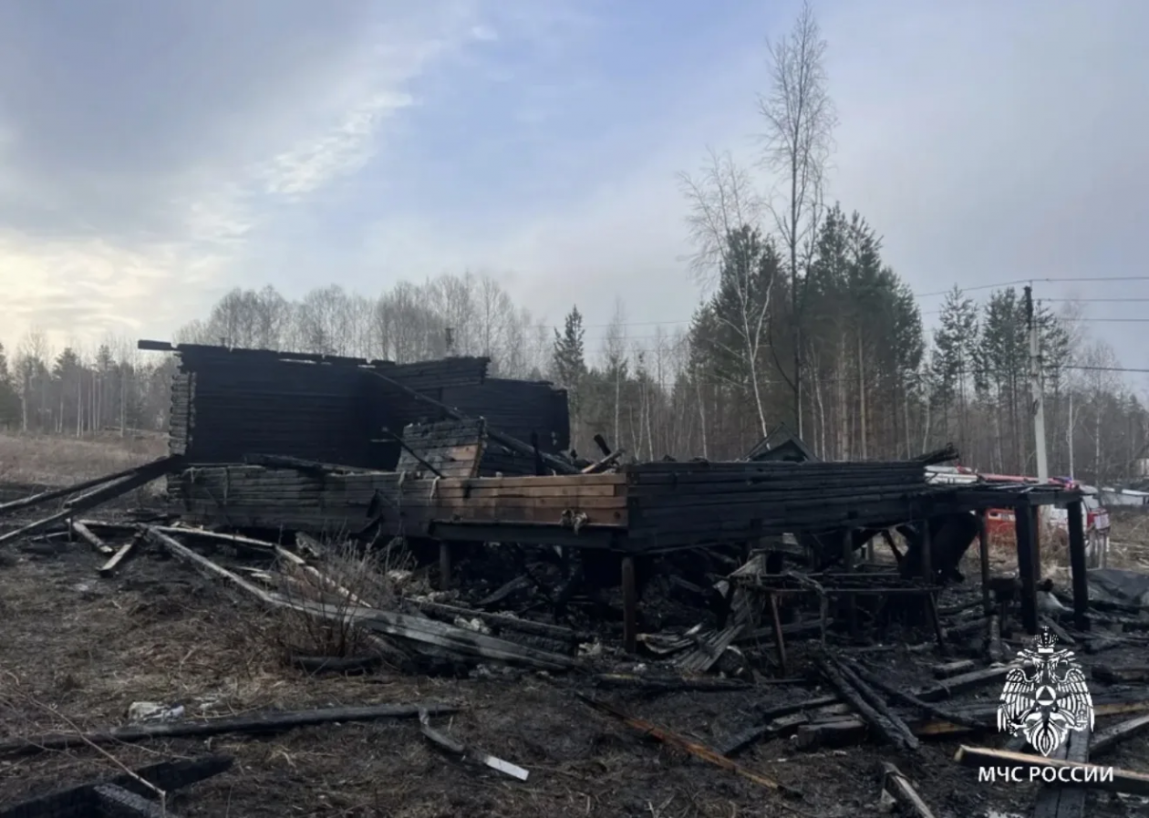 Мужчина погиб при пожаре в Иркутском районе сегодня ночью Пресс-служба ГУ МЧС России по Иркутской области
