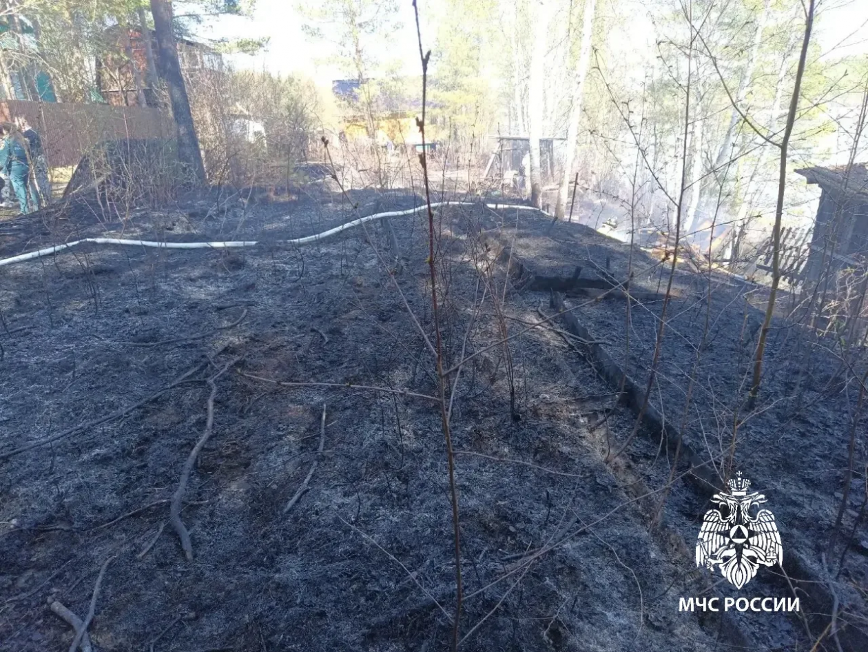 Пожар ГУ МЧС России по региону