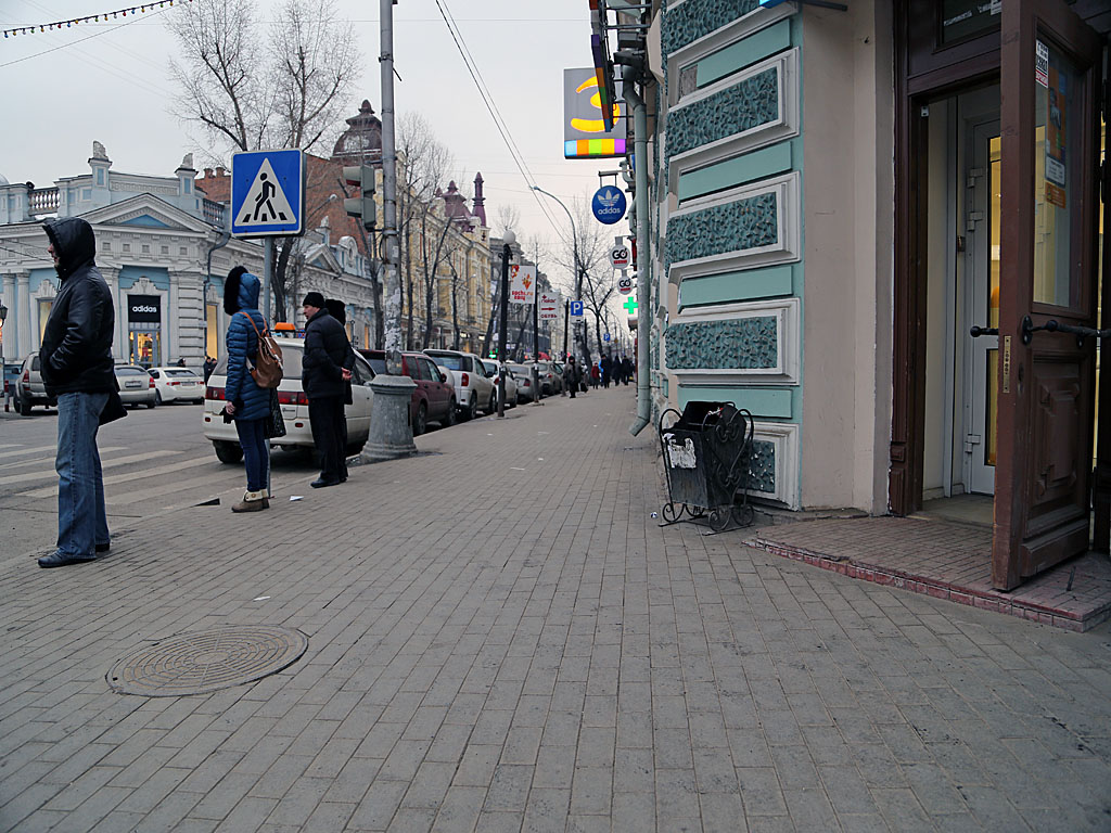 Новая плитка не исправила ситуацию, Фото с места события собственное