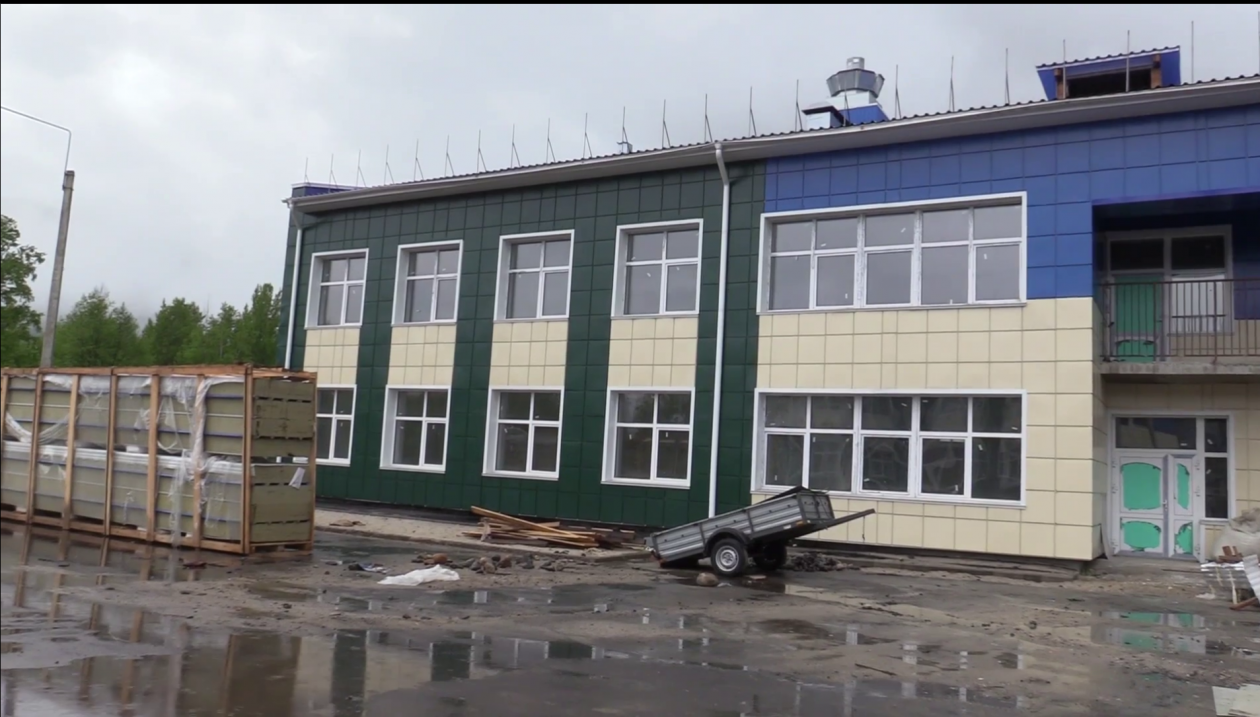 Строительство школы в Бодайбинском районе вышло на финишную прямую Администрация Бодайбо