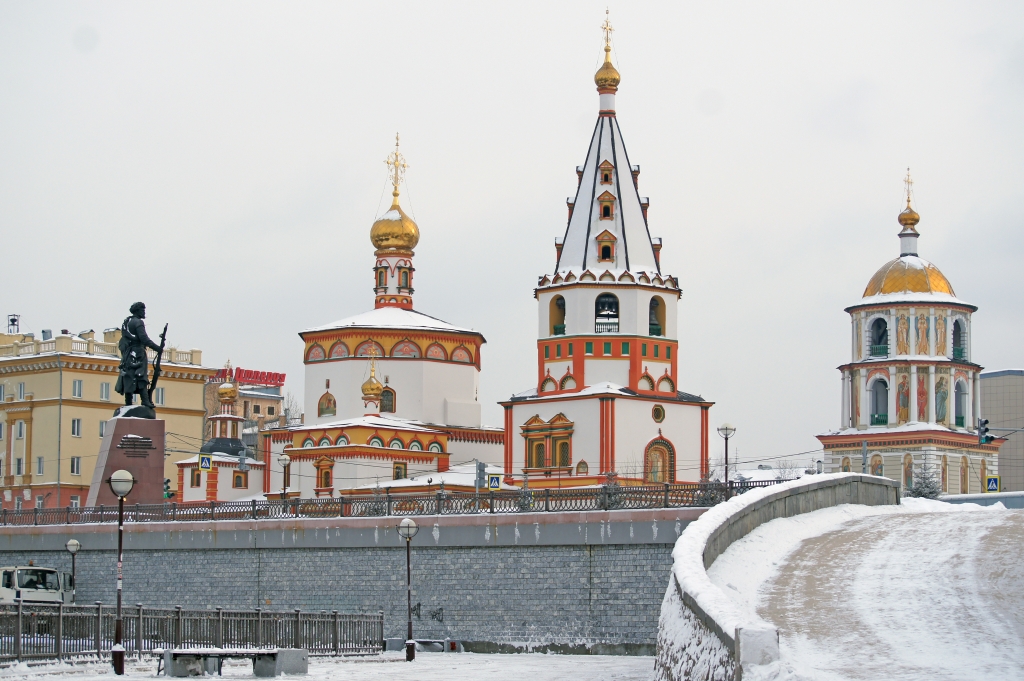 Зимний Иркутск, Фото с места события собственное