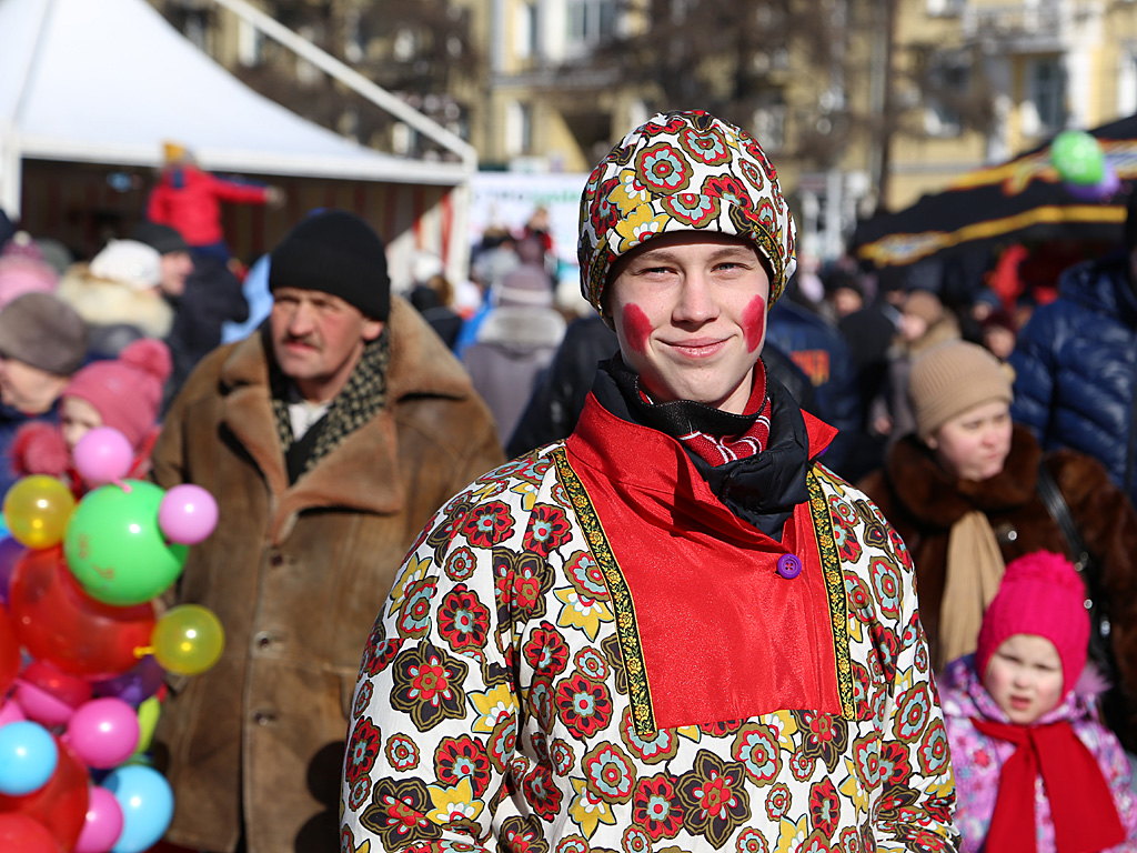 Участники празднования, Фото с места события собственное